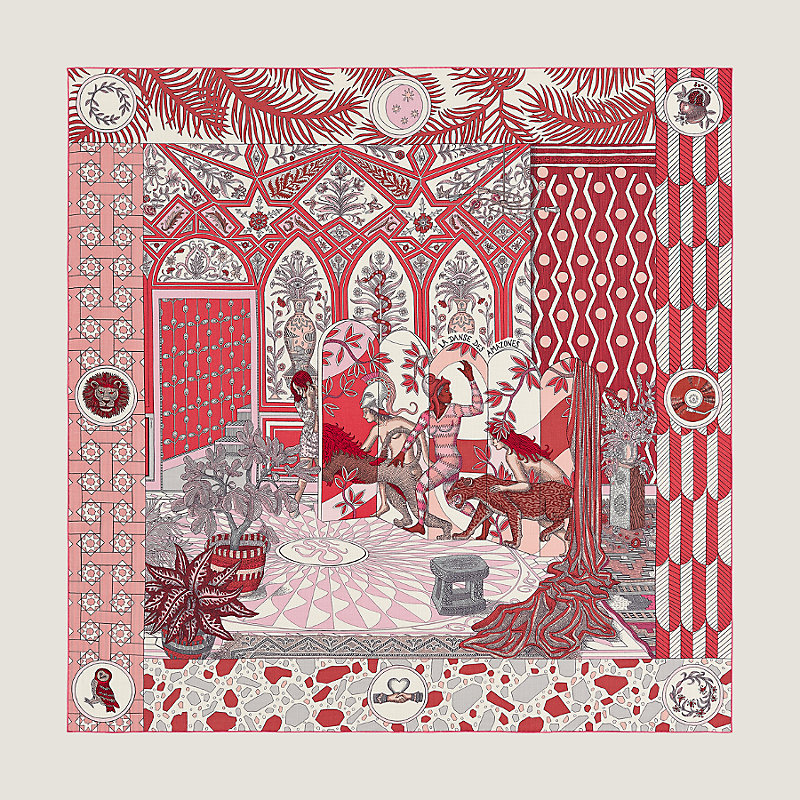 La Danse des Amazones shawl 140 | Hermès Australia
